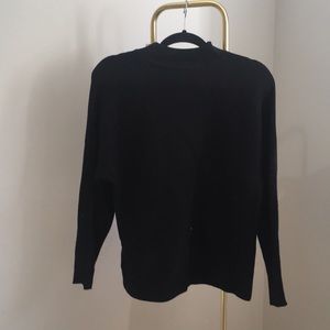 H&M BLACK MOCK NECK SWEATER
